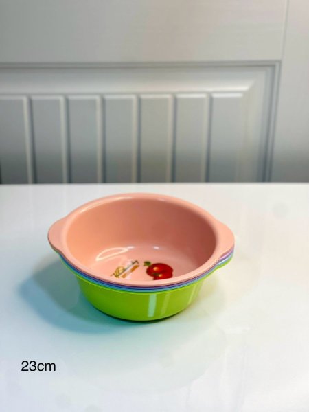 طشط ملون خفيف مع يد